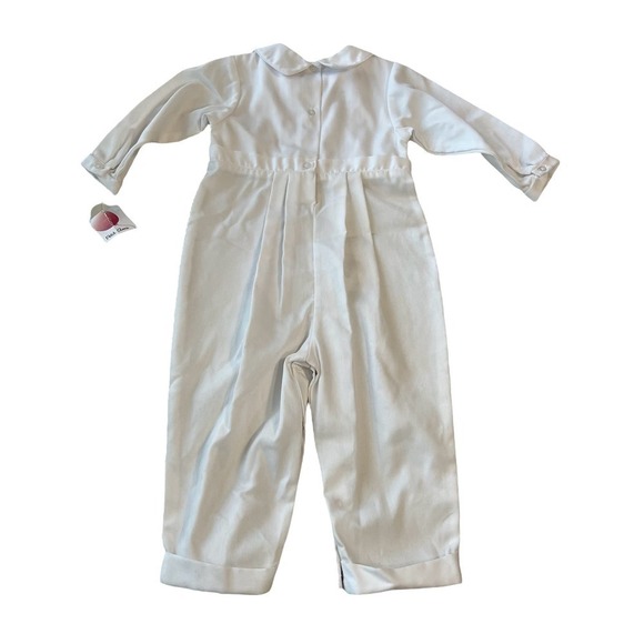 Petit Ami Baby Size 24 Months Christening Pintuck Coverall - Picture 8 of 9